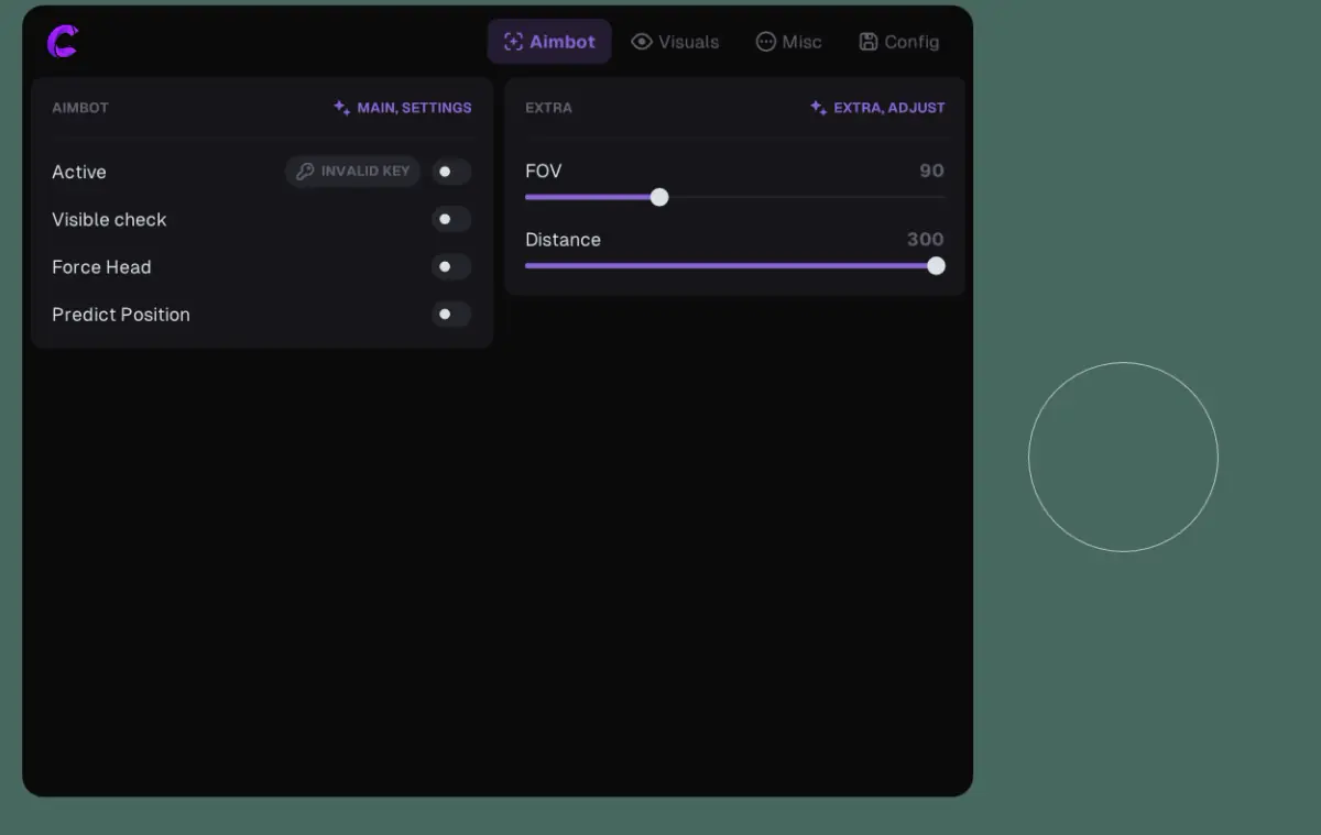 Covcheg External — Rust screenshot 1