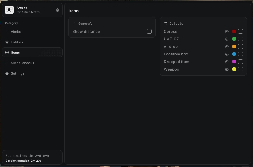 ARCANE — Active Matter screenshot 3