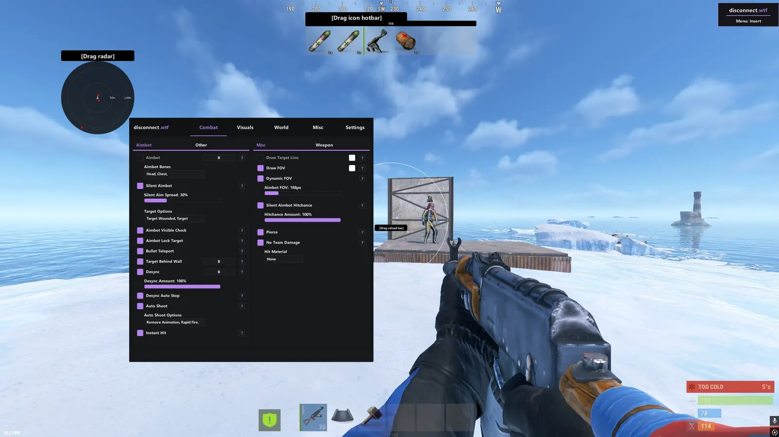 Disconnect Internal — Rust screenshot 2