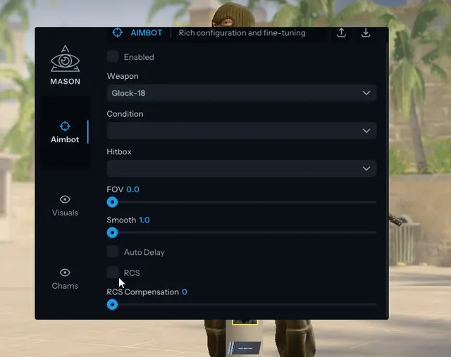 MASON Internal-Counter-Strike 2 — Counter-Strike 2 screenshot 1